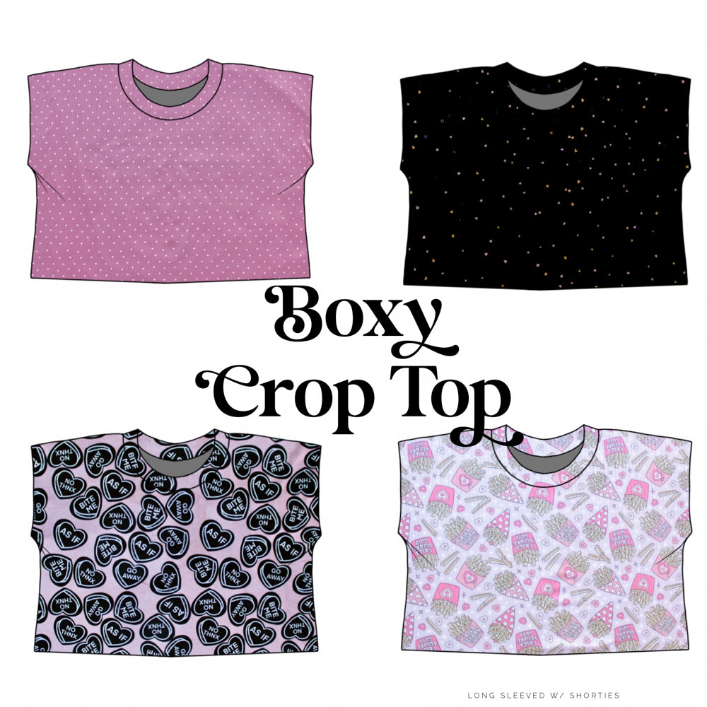 Boxy Crop Top