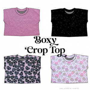 Boxy Crop Top